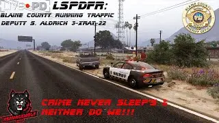 Live PD LSPDFR Blaine County Running Traffic | LSPDFR | GTA5 | LIVEPD