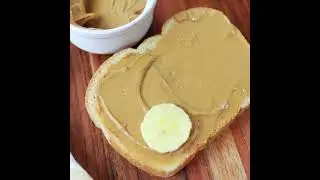 Air Fryer Peanut Butter Banana Sandwich