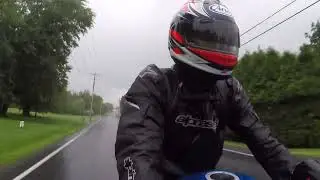 Rain ride.