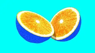 Hidden Patterns Inside Fruits, Vegetables stop-motion 2