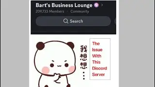 THE ISSUE WITH JOE BART’S DISCORD SERVER