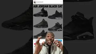 THE BEST AIR JORDAN BLACK CAT 🐈‍⬛