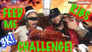 2 SLABS OF SAUCY BABY BACK RIBS (FEED ME CHALLENGE: 