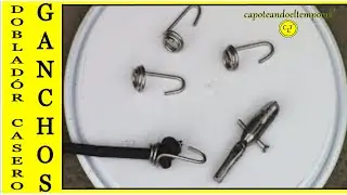 DOBLADOR DE GANCHOS CASERO ( para tensores elásticos )