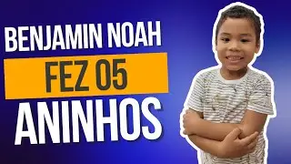 Aniversário de 05 aninhos de nosso caçulinha Benjamin Noah #marabá #shopping #aniversário