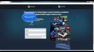 Steam 5$ Cüzdan Kodu %100 Ücretsiz