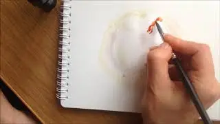 Watercolor Pumpkin.Full version/ Как нарисовать тыкву акварелью.