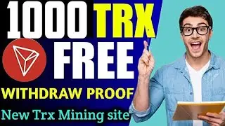 Best Tron TRX cloud mining website | TRX new site today | TRX mining today | TRX mining site