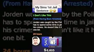 My Sim Went To Jail - The Sims 4