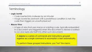 Introduction to Malware and Cyber Attacks