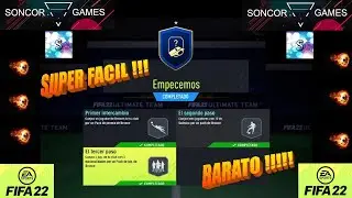 FIFA 22 DCP EMPECEMOS COMPLETADO FACIL Y BARATO ( LES DOY DOS SOLUCIONES POSIBLES POR CADA UNO )