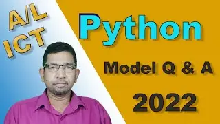 Answer for Python Model Essay Question | AL ICT 2022 #alict #pythonquestions #Python