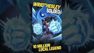 Wriothesley Soloed 10 Million Local Legend 💀  