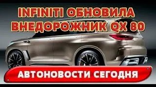 Автоновости 2017 - Infiniti обновила внедорожник QX 80