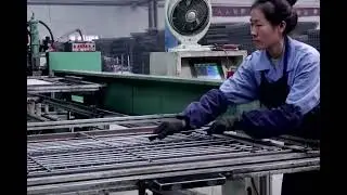 HML's wire mesh welding machine show