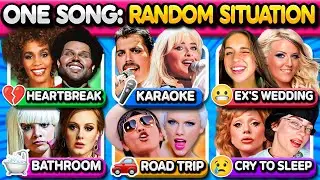 Save One Song For Random Situation! 🎵 35 random Situation - Music Quiz Challenge 2025 | Sound Quiz
