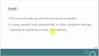 20MCA251:Cybersecurity : Module 2: Viruses and Worms