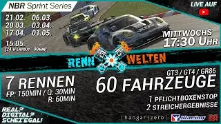 NSS | Nürburgring Sprint Series by Hangar Zero | Rennen 7 (iRacing)