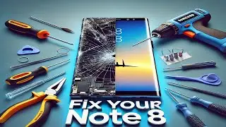 How To Replace Note 8 Screen, Samsung Galaxy Note 8 Screen Replacement Guide - DIY Tutorial