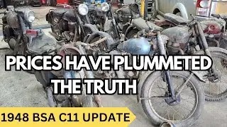 THE REASON THIS HOBBY IS DYING - B.S.A C11 VINTAGE MOTORCYCLE