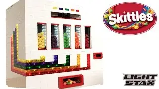 LEGO Skittles candy machine - LIGHT STAX (giveaway!)