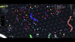 getting top 10 in slither.io speedrun