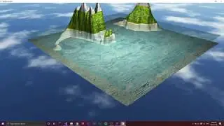 Vertex manipulation using the shader demo