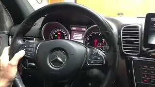 Сервисное меню Mercedes GLE
