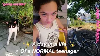 a day in my life as a NORMAL teenager | Milana Blogs