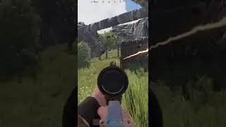 My Gun Broke In Rust #shorts #gaming #rust