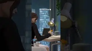 study with me 📑✒️ #thesims #thesims4 #shorts #minivlog