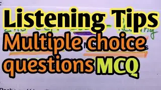 Ielts Listening Tips | ielts preparation | IELTS LISTENING TEST PRACTICE with answers listening MCQ