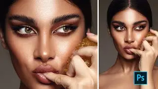 Beauty Portrait Retouch - High End Professional Retouching (Photoshop)