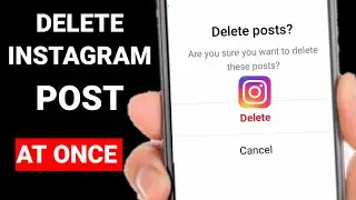 How To Delete All Saved Posts On Instagram At Once || Delete Instagram All Reel And Photos 2023