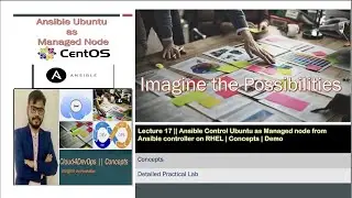 Ansible Control Ubuntu as Managed node from Ansible controller on RHEL | Concepts | Demo