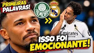 APRESENTAÇÃO DE ENDRIK NO REAL MADRID! EMOCIONANTE! 💚🇮🇹😢