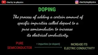 Semiconductor 04: Doping Of Semiconductors|| What is doping?|| adding impurity|| Sharwan sir