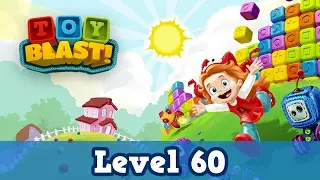 Toy Blast Level 60 Gameplay Walkthrough (No Boosters)
