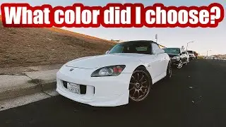 S2000 Bumper Primered & Hood Wrapped!