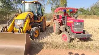 Jcb 3dx Backhoe Machine Loading Backhoes and Dump Trucks | Blippi Tractors and diggers