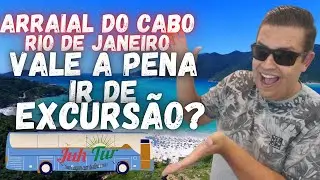 Viagem para Arraial do Cabo RJ de excursão (DICAS NO FINAL DO VIDEO)