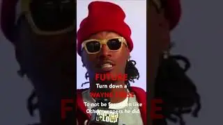 Future turn down a lil Wayne verse to not be forgotten.. #future #lilwayne #ytshorts #shorts #drake