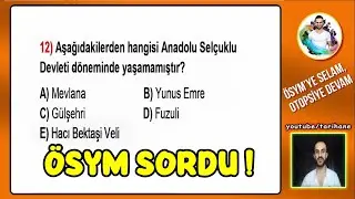 3) Anadolu (Türkiye) Selçuklu Devleti Soru Çözümü - KPSS Tarih 2024