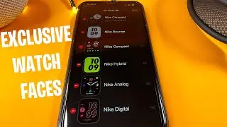 Apple Watch Series 7 Nike Edition Watch Faces