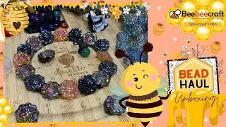 🐝 BeeBeeCraft 📿 Autumn 🍂 Beading Supplies 🎁 Unboxing | Bead Haul