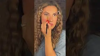 Wag saçlarım doğal görünümlü makyajım 🥵