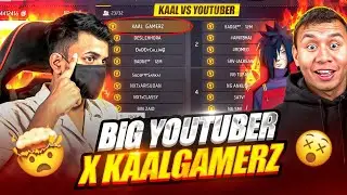 Kaal x Baisakhi Vs 3 Streamers SHOCKED in BR-Rank😱 1v50 BIGGEST Challenge - Garena Free Fire