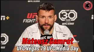 Mateusz Gamrot explains Charles Oliveira call-out after UFC Vegas 79 win over Rafael Fiziev