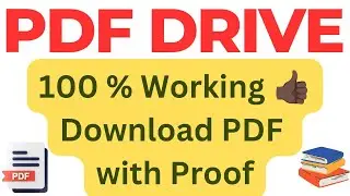 Pdf drive download problem, Pdf drive problem solved 100%