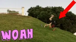 Kid Eats Crap Dirt Boarding